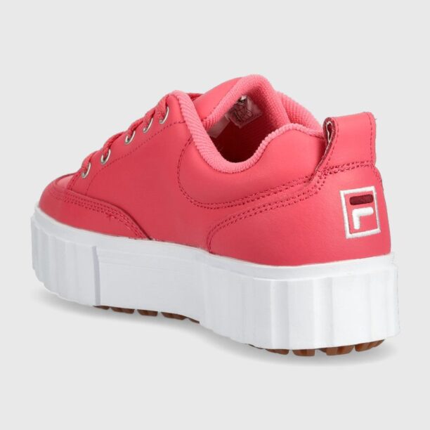 Fila sneakers Sandblast culoarea portocaliu preţ