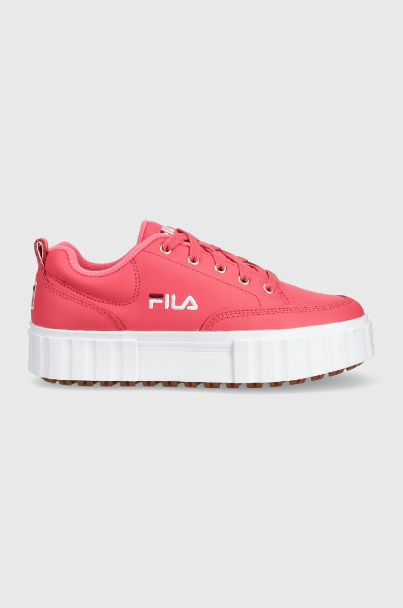 Fila sneakers Sandblast culoarea portocaliu