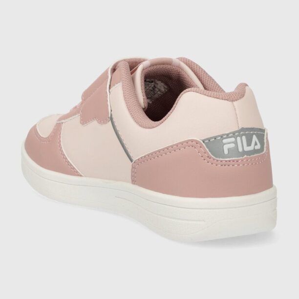 Fila sneakers pentru copii C. COURT CB velcro culoarea roz preţ