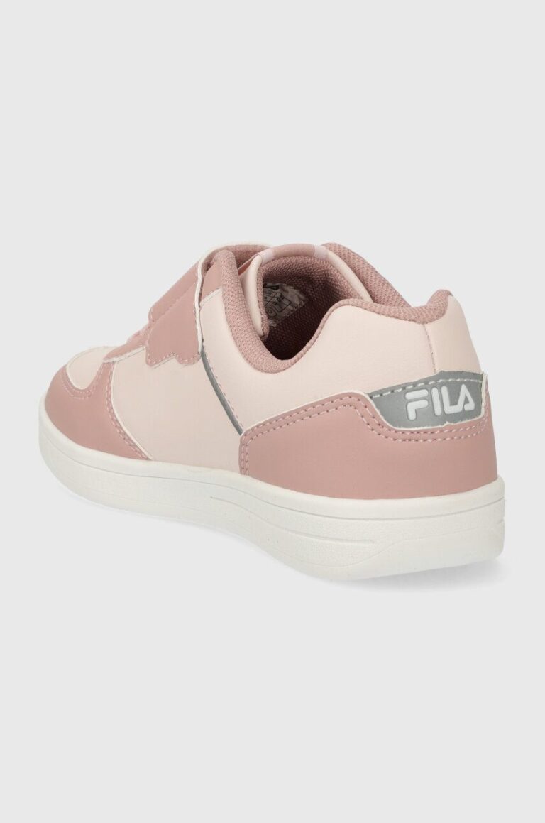 Fila sneakers pentru copii C. COURT CB velcro culoarea roz preţ