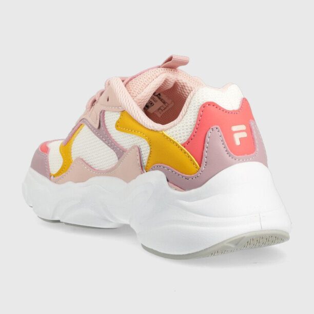 Fila sneakers pentru copii Collene culoarea roz preţ