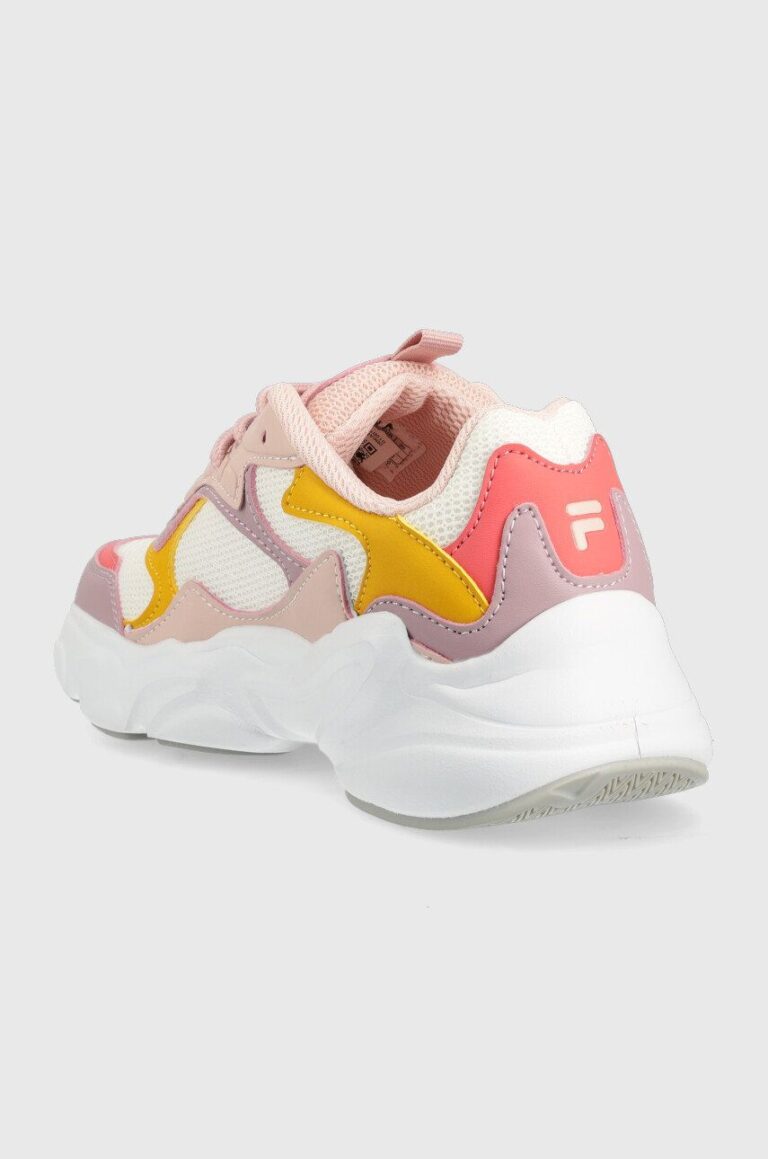 Fila sneakers pentru copii Collene culoarea roz preţ