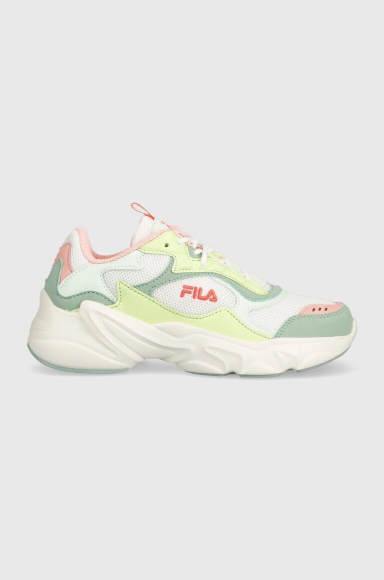 Fila sneakers pentru copii Collene culoarea verde