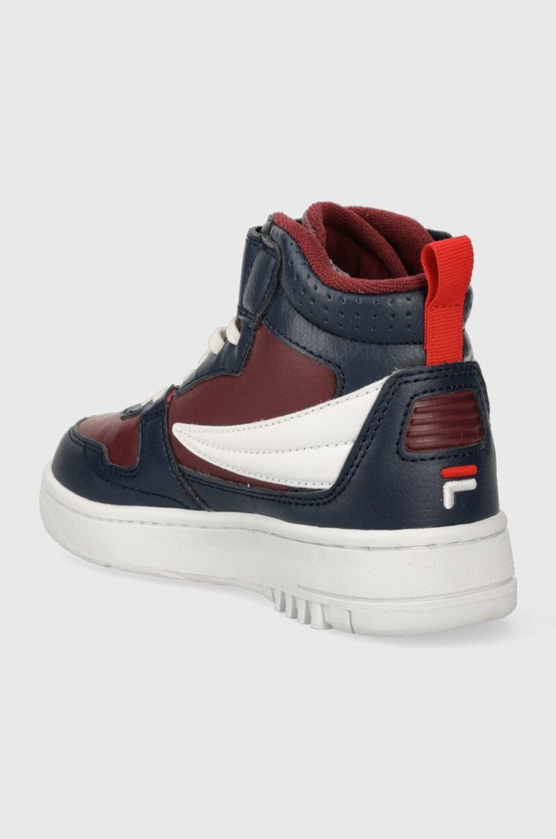 Fila sneakers pentru copii FXVENTUNO velcro mid culoarea albastru marin preţ