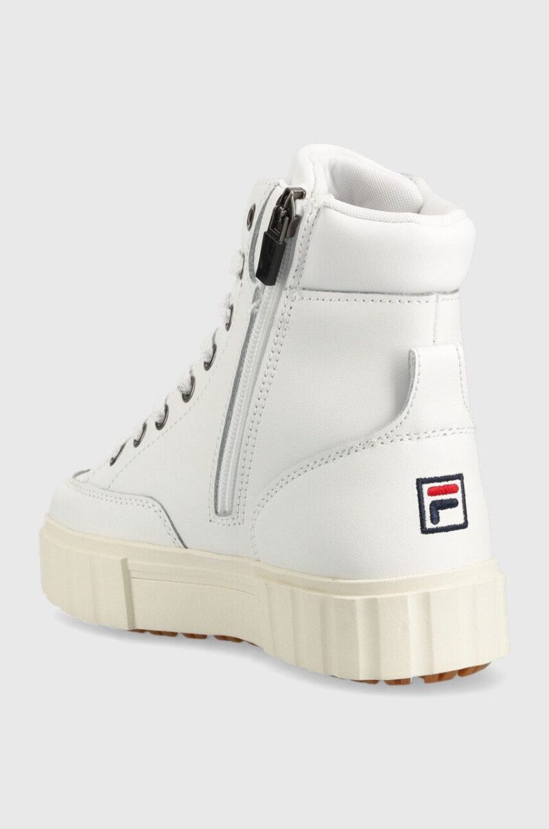 Fila sneakers pentru copii Sandblast culoarea alb preţ