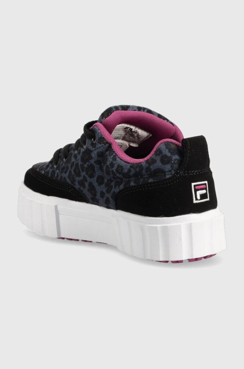 Fila sneakers pentru copii Sandblast culoarea albastru marin preţ