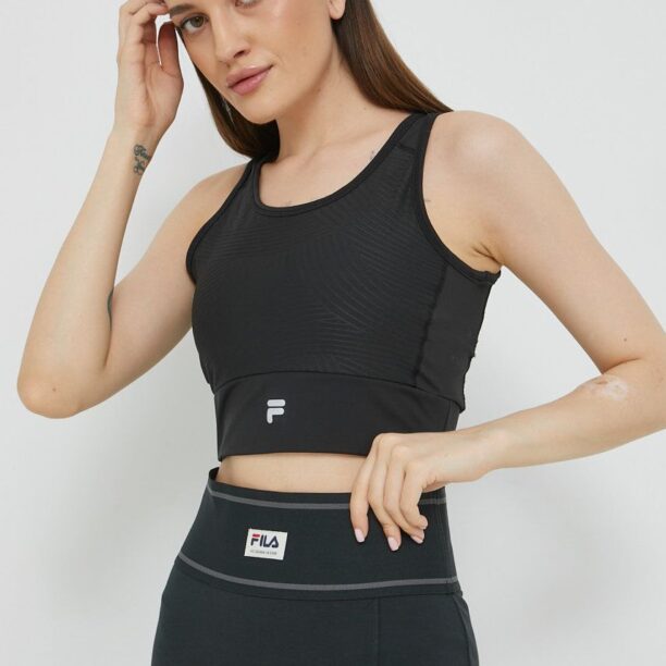 Fila sutien sport Rafaela culoarea negru