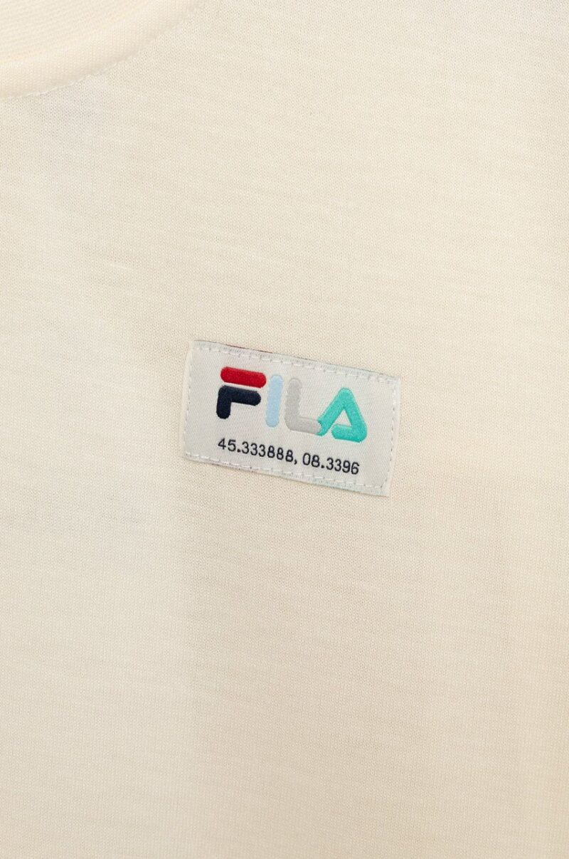 Fila tricou copii culoarea bej preţ