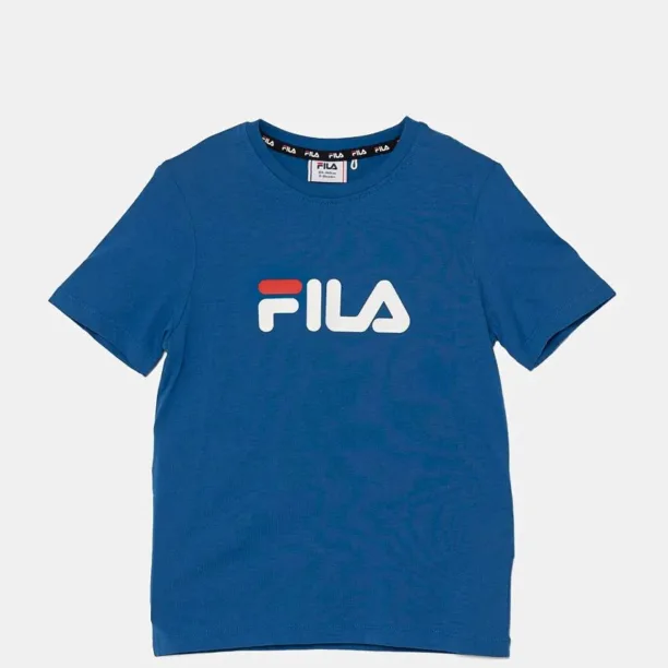 Fila tricou de bumbac pentru copii culoarea violet