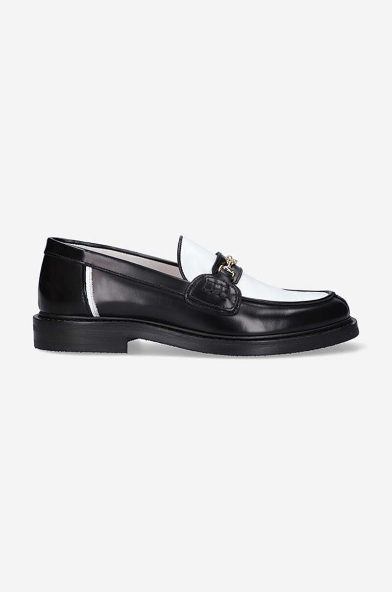 Filling Pieces mocasini de piele Loafer Polido culoarea negru