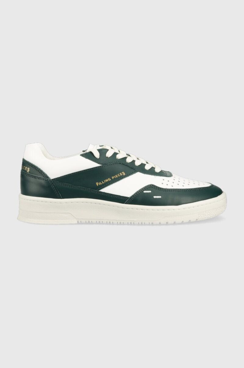 Filling Pieces sneakers din piele Ace Spin culoarea verde