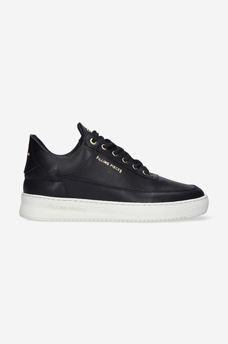 Filling Pieces sneakers din piele Low Eva Lane culoarea negru