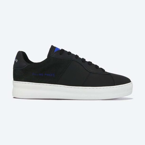 Filling Pieces sneakers din piele Low Plain Court 683 Organic culoarea negru