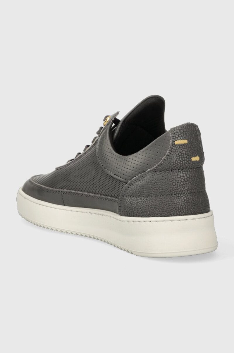 Filling Pieces sneakers din piele Low top Aten culoarea gri preţ