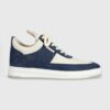 Filling Pieces sneakers din piele Low top Game culoarea bleumarin