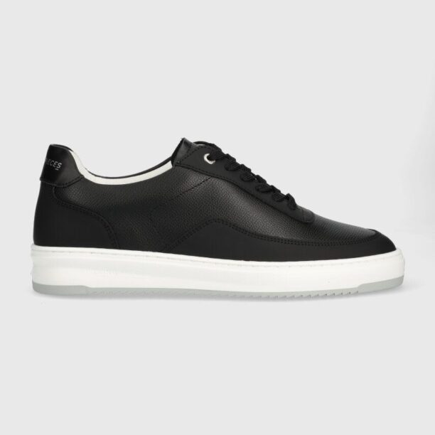 Filling Pieces sneakers din piele culoarea negru