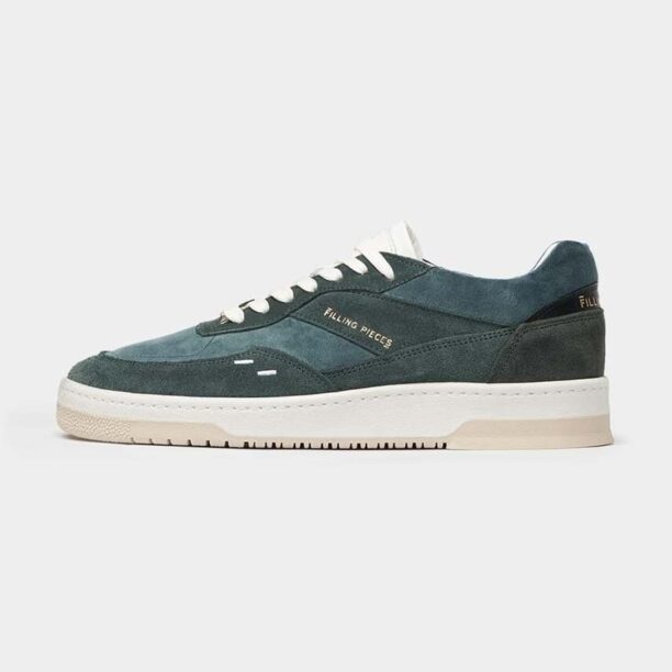 Filling Pieces sneakers din piele întoarsă Ace Spin Dice culoarea verde