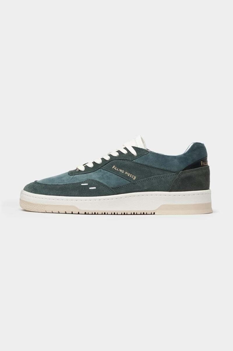 Filling Pieces sneakers din piele întoarsă Ace Spin Dice culoarea verde