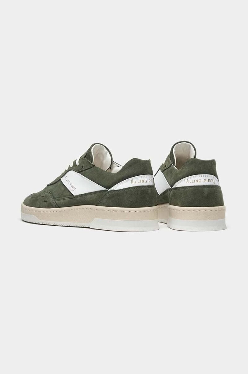 Filling Pieces sneakers din piele întoarsă Ace Spin culoarea verde 70033491286 preţ