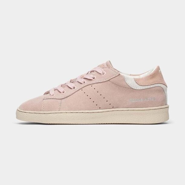 Filling Pieces sneakers din piele intoarsă Frame Suede culoarea roz