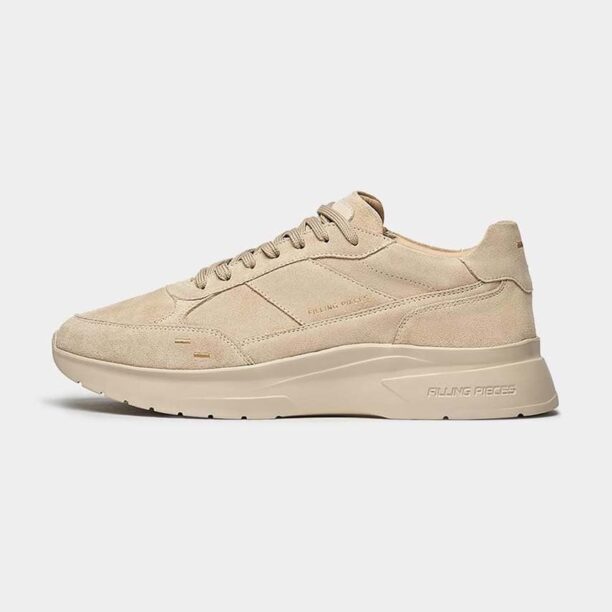 Filling Pieces sneakers din piele întoarsă Jet Runner Suede culoarea bej