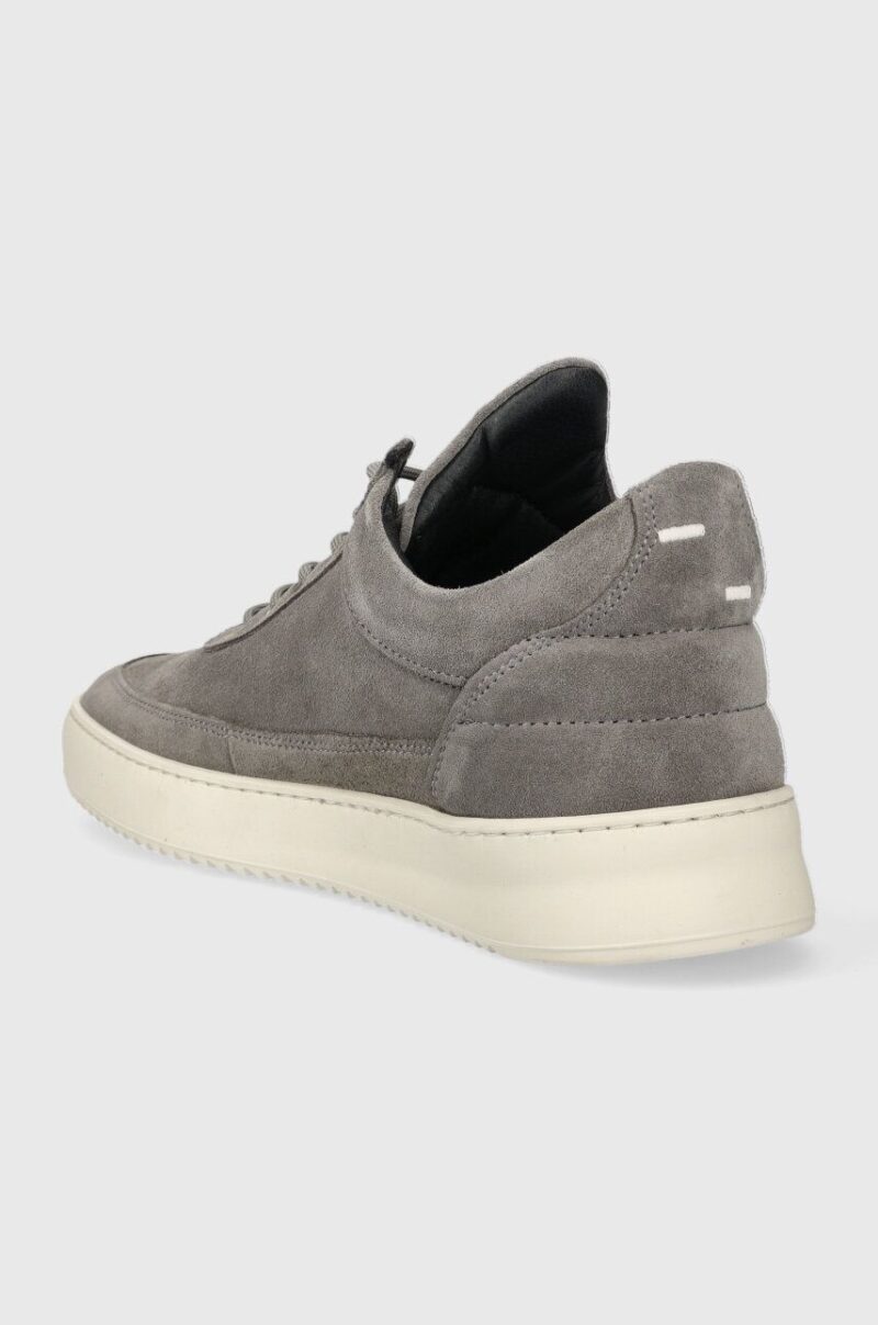 Filling Pieces sneakers din piele întoarsă Low top Suede culoarea gri preţ