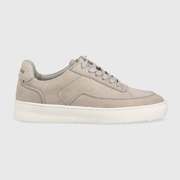 Filling Pieces sneakers din piele întoarsă Mondo 2.0 Ripple Nubuck culoarea gri