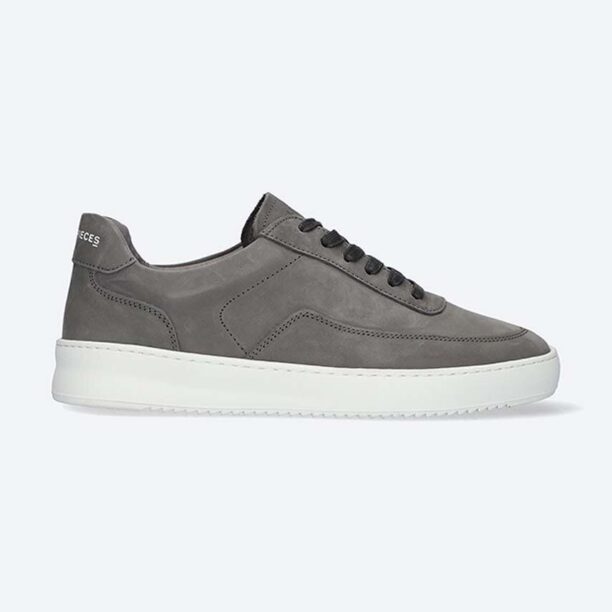 Filling Pieces sneakers din piele întoarsă Mondo 2.0 Ripple Nubuck culoarea gri