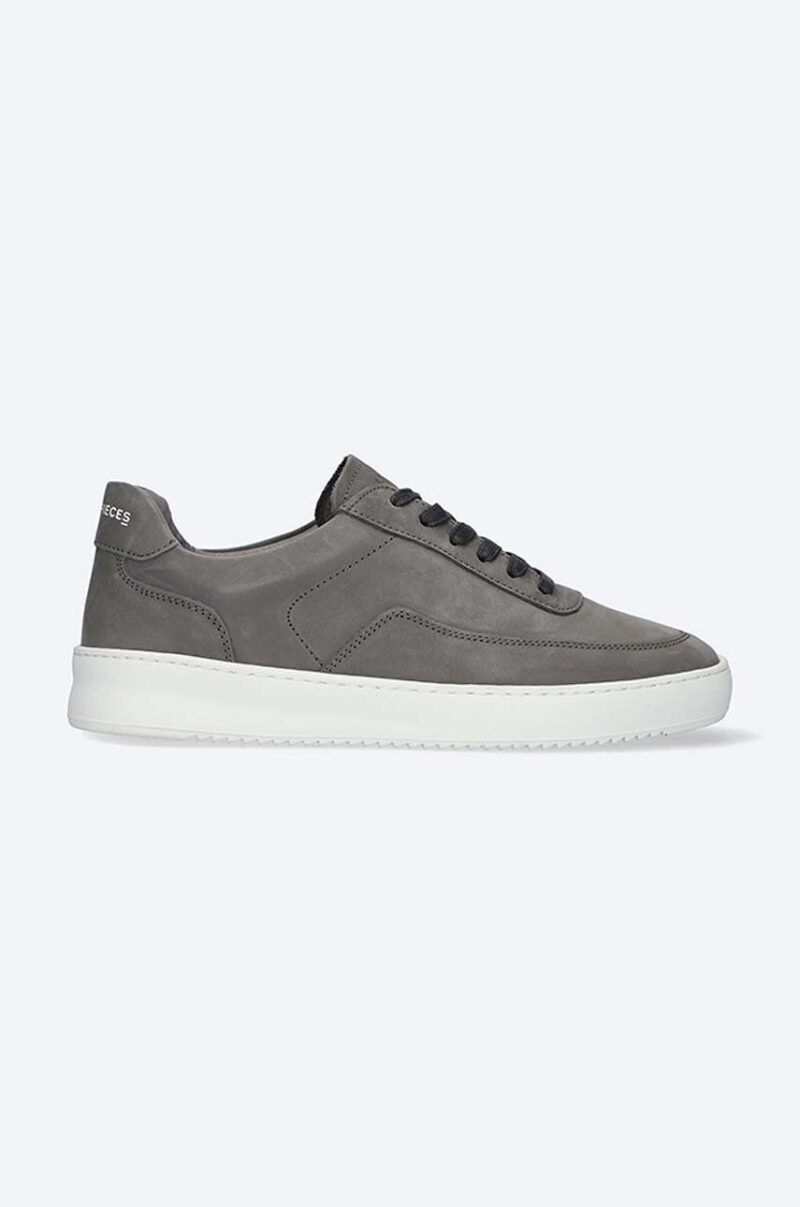 Filling Pieces sneakers din piele întoarsă Mondo 2.0 Ripple Nubuck culoarea gri