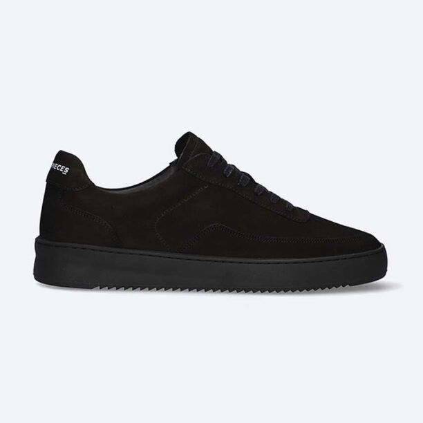 Filling Pieces sneakers din piele întoarsă Mondo 2.0 Ripple Nubuck culoarea negru