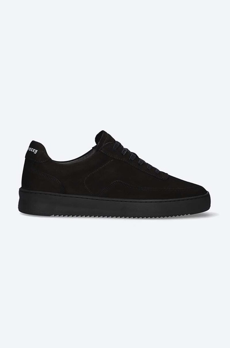 Filling Pieces sneakers din piele întoarsă Mondo 2.0 Ripple Nubuck culoarea negru