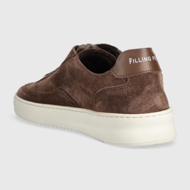 Filling Pieces sneakers din piele întoarsă Mondo Suede culoarea maro preţ