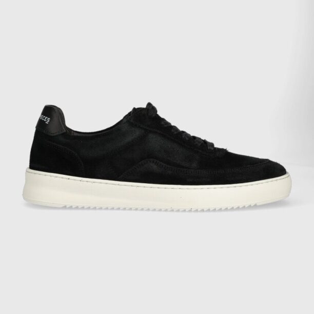 Filling Pieces sneakers din piele întoarsă Mondo Suede culoarea negru