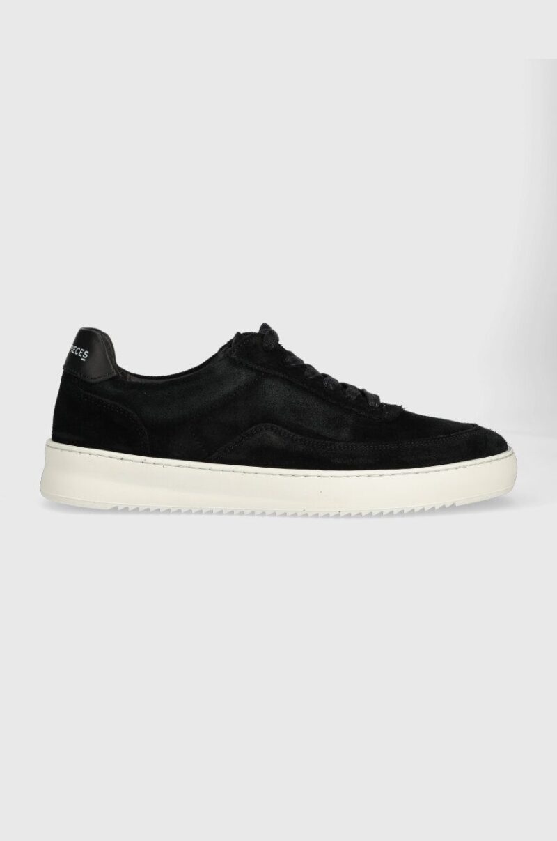 Filling Pieces sneakers din piele întoarsă Mondo Suede culoarea negru