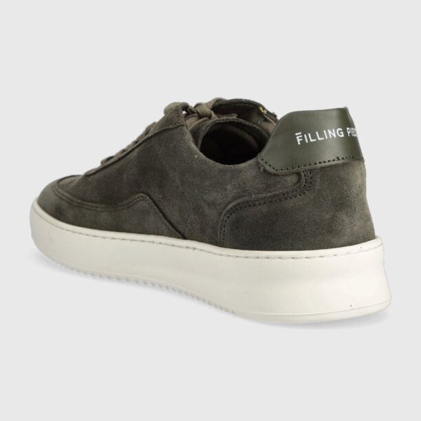 Filling Pieces sneakers din piele întoarsă Mondo Suede culoarea verde preţ