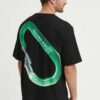 Filling Pieces tricou din bumbac Carabiner culoarea negru