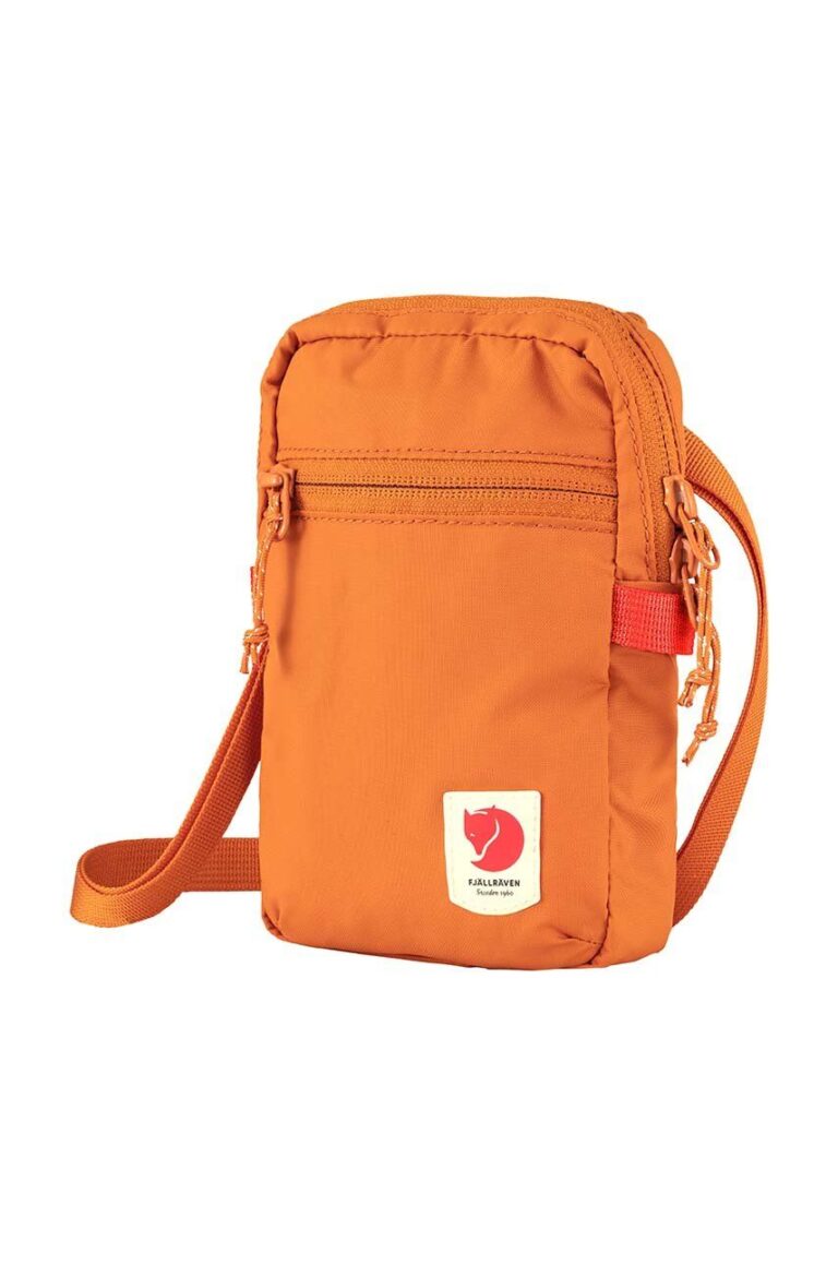 Fjallraven borseta High Coast culoarea portocaliu