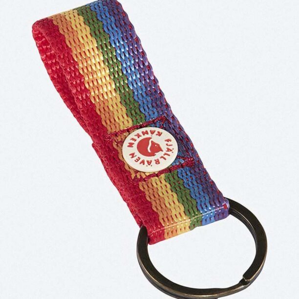 Fjallraven breloc Kanken Rainbow Keyring F23622