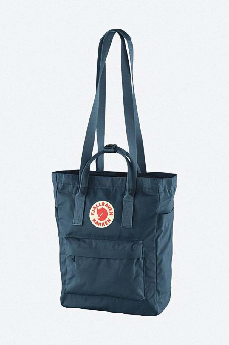 Fjallraven geantă culoarea bleumarin F23710.560-560 preţ