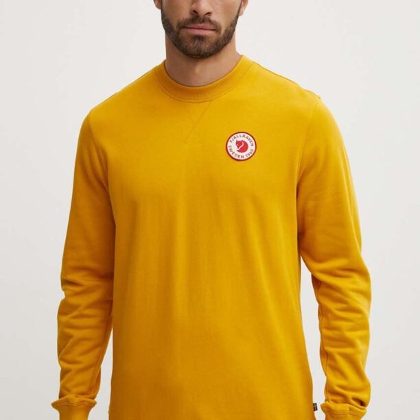 Fjallraven hanorac de bumbac 1960 Logo Badge Sweater bărbați