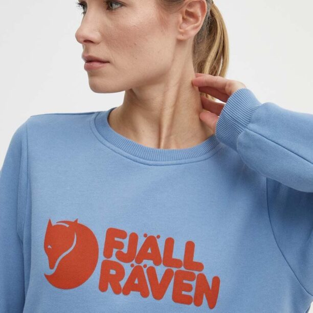 Fjallraven hanorac de bumbac Fjällräven Logo Sweater femei