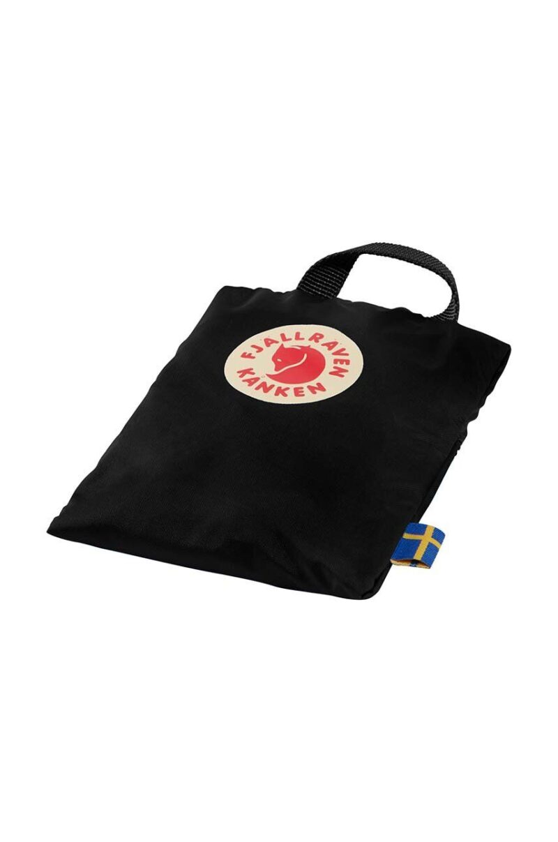 Fjallraven husă de ploaie pentru rucsac Kanken Rain Cover Mini culoarea negru