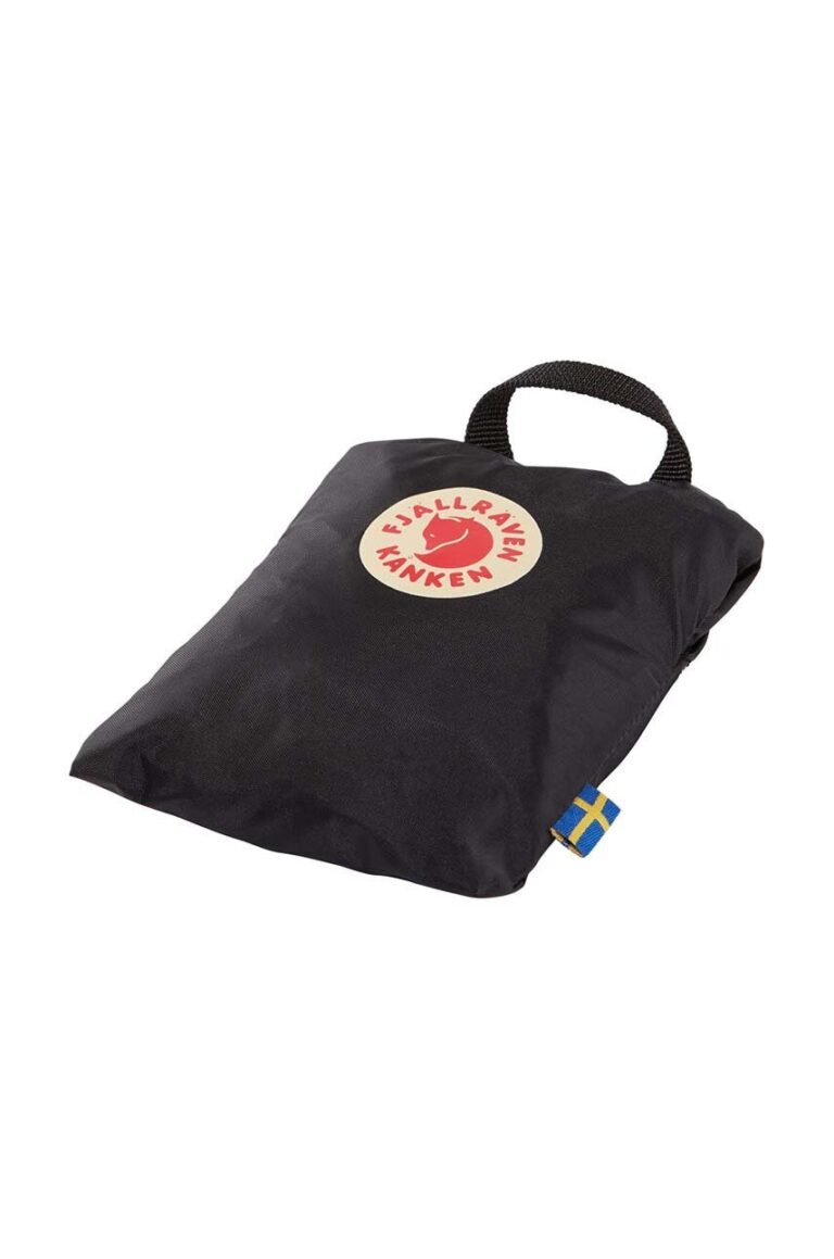 Fjallraven husă de ploaie pentru rucsac Kanken Rain Cover culoarea negru