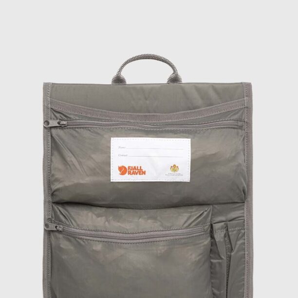 Fjallraven organizator rucsac Kanken culoarea gri