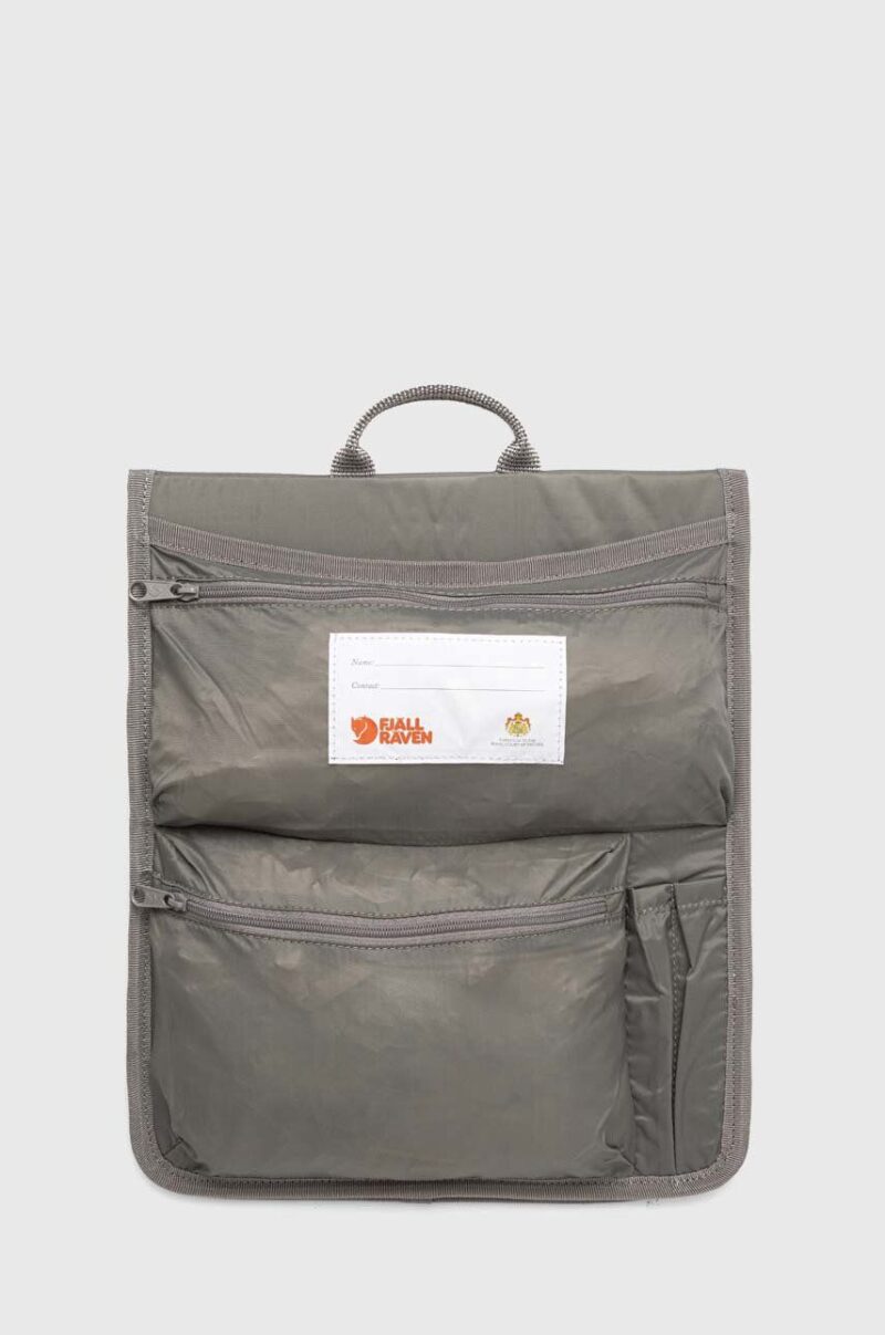 Fjallraven organizator rucsac Kanken culoarea gri