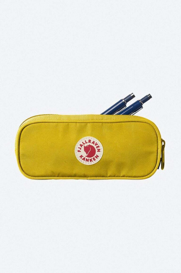 Fjallraven penar Kanken culoarea galben preţ