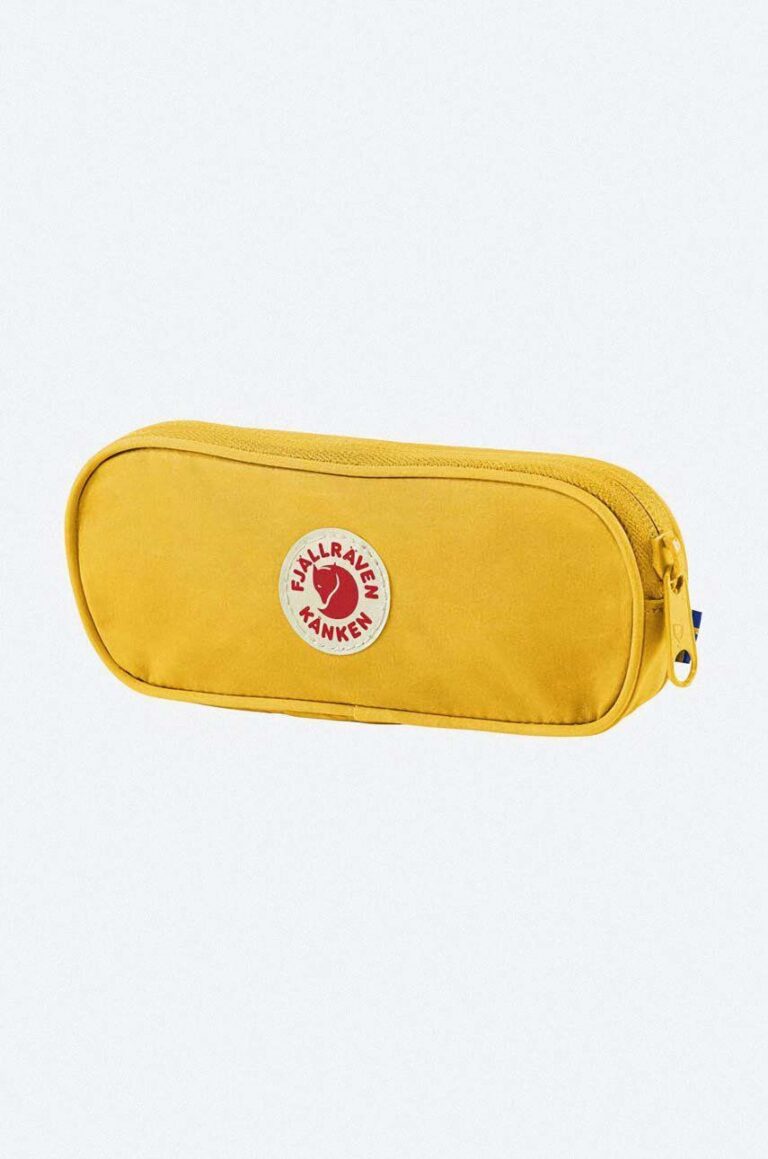 Fjallraven penar Kanken culoarea galben