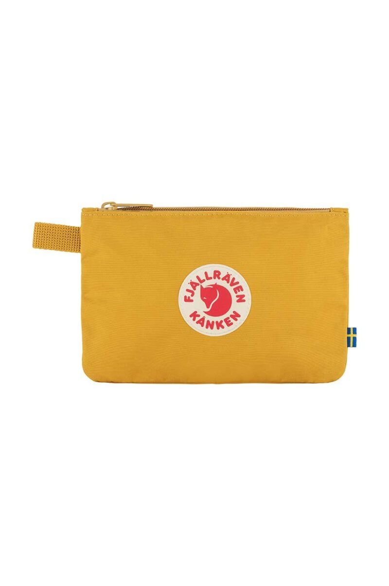 Fjallraven portfard Kanken Gear Pocket culoarea galben