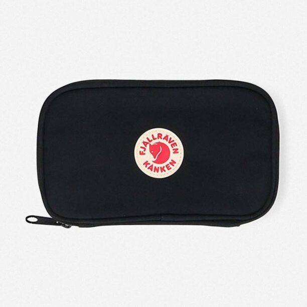 Fjallraven portofel Kanken Travel Wallet culoarea negru F23781