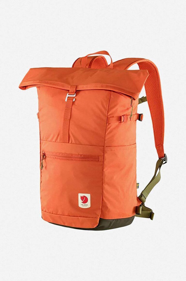 Fjallraven rucsac HIGH COAST culoarea portocaliu